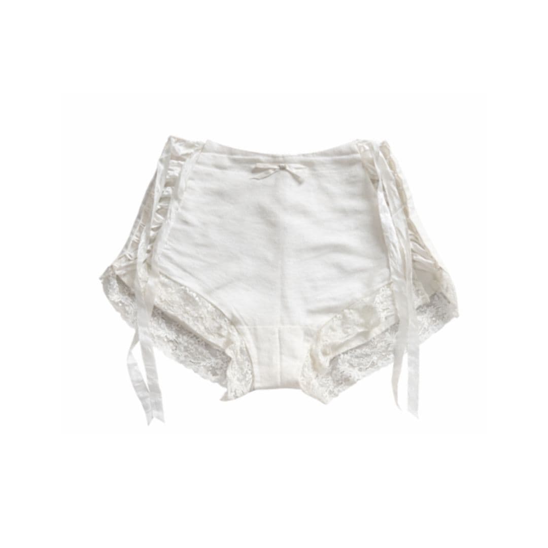 ใimyourAnkinใ38# โPronoiaโ maline lace .ver ใทใงใใใใณใ ๏ผIvory Shorts๏ผ